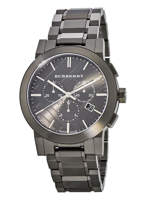 burberry watch men origin|Burberry men's watch leather strap.